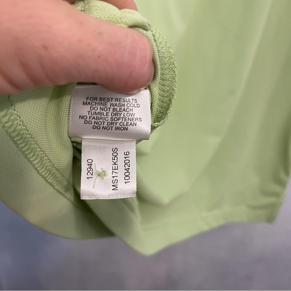 Peter Millar Summer Comfort Golf Polo Green Large - Picture 10 of 10